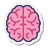 Mind Unlocked Brain Icon